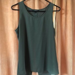 Split Back Tank Top